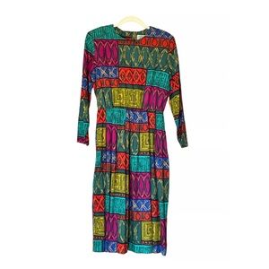 Sabino Petites Vintage A Line Dress
